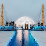 UK's highest snow globe takes festive celebrations to new heights